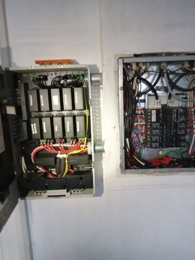 Electrical panel upgrade completed for Commercial Electrician Services in Strasburg